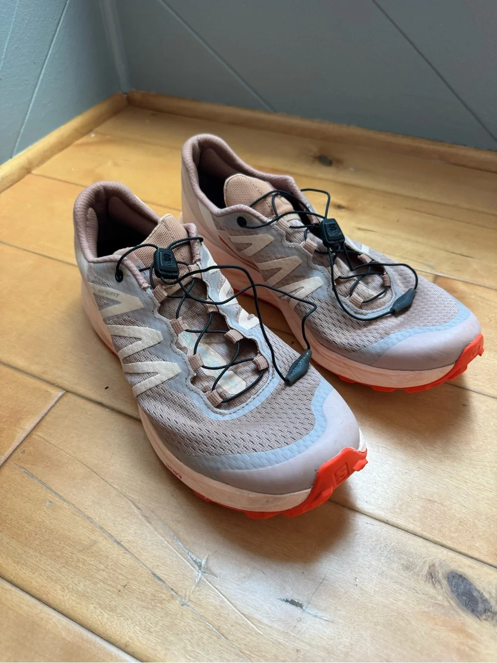 Salomon Women's Sense Ride 4 Running Shoes Trail in Peachy Keen